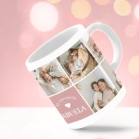 Te Amamos Abuela Personlig Photo Coffee Mugg
