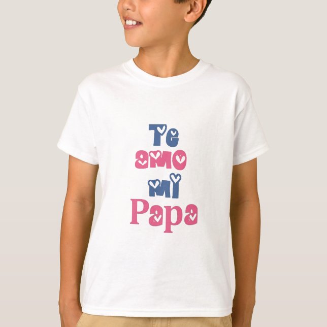 Te Amo Mi pappa Tee (Framsida)