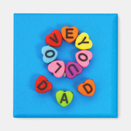 Te amo papá magnet