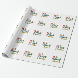 Te Amo Tequila Cinco De Mayo Funny Presentpapper