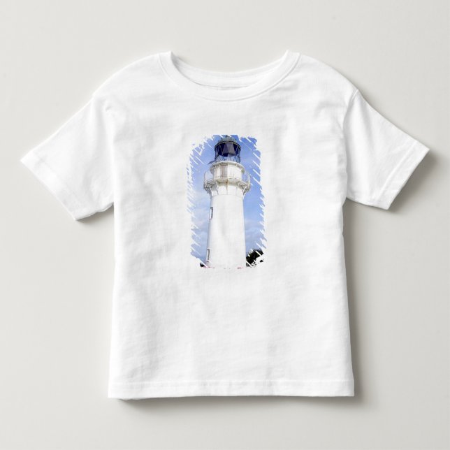 Te Araroa, Nya Zeeland. En fyr ger T Shirt (Framsida)