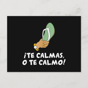 Te Calmas O Te Calmo Hispanic Spanska Vykort