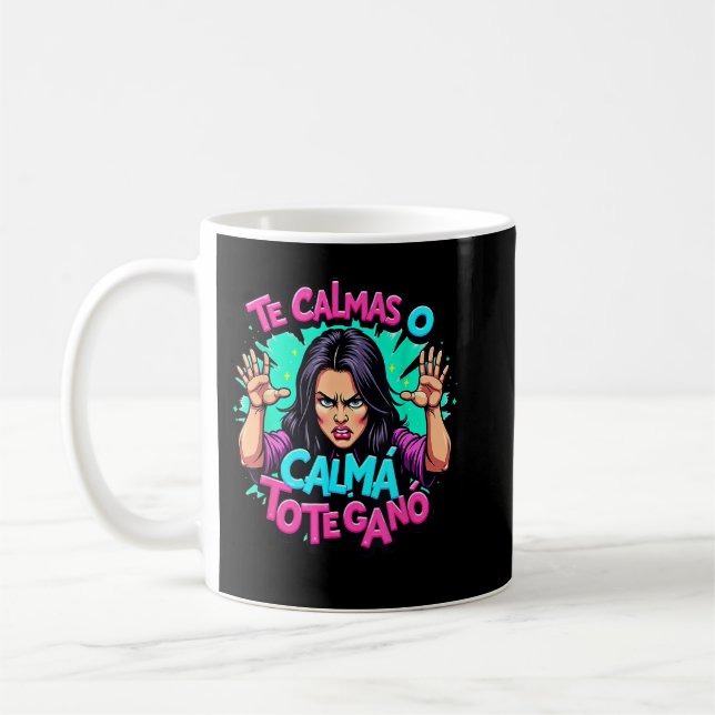 Te Calmas O Te Calmo Mexikanska Mor Mamma Ex Kaffemugg (Vänster)
