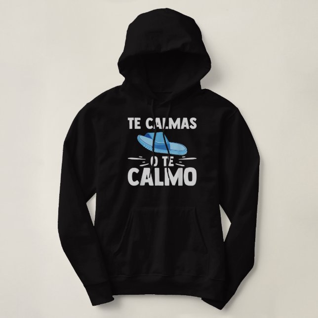 Te Calmas O Te Calmo Spanska lärarinna T Shirt (Design framsida)
