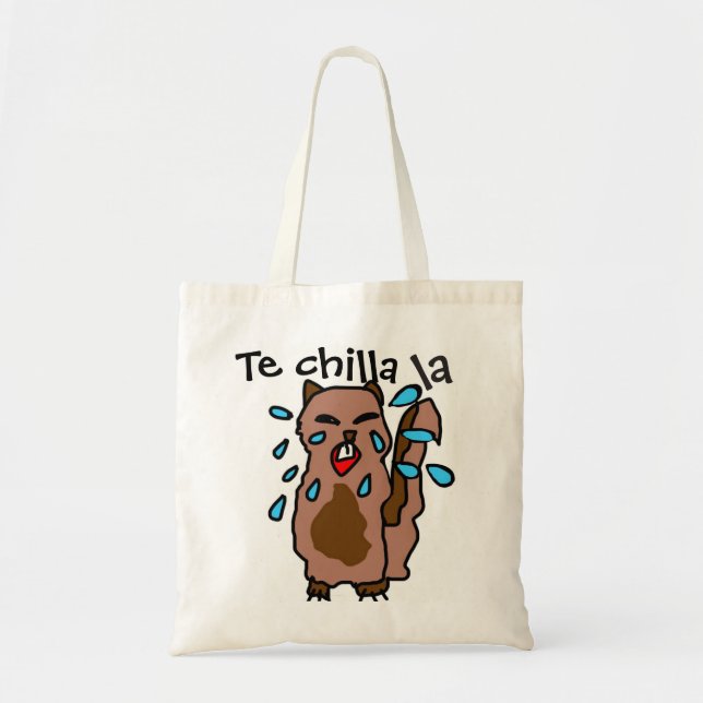 Te chilla la ardilla tygkasse (Framsidan)