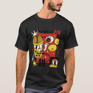  té de burbujas t shirt