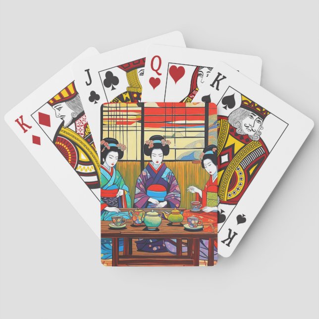 Te-drickare Casinokort (Baksidan)