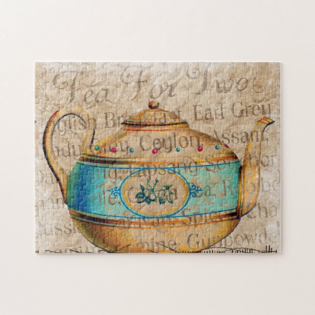 Te för två pussel (Horisontell)