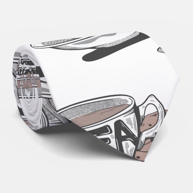 te kopp MÖNSTER MED SPOON ALLA TRANSAKTIONER Slips (Rullad)