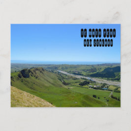 Te Mata-toppen i Nya Zeeland Vykort