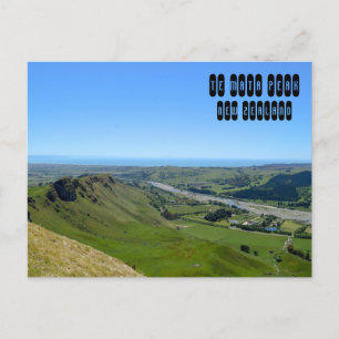 Te Mata-toppen i Nya Zeeland Vykort