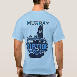 Te med eget namn och nummer t shirt