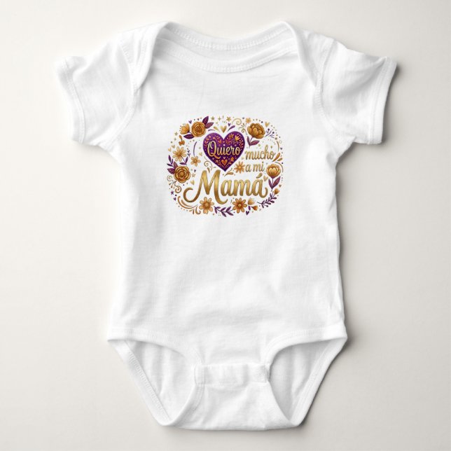 Te quiero, mamá t shirt (Framsida)