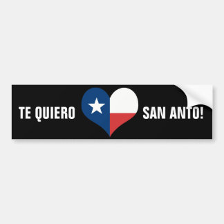 Te Quiero San Anto! Bildekal