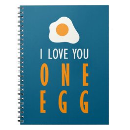 Te quiero un huevo anteckningsbok