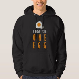 Te quiero un huevo hoodie