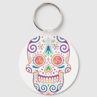 tête_mort_celtique nyckelring