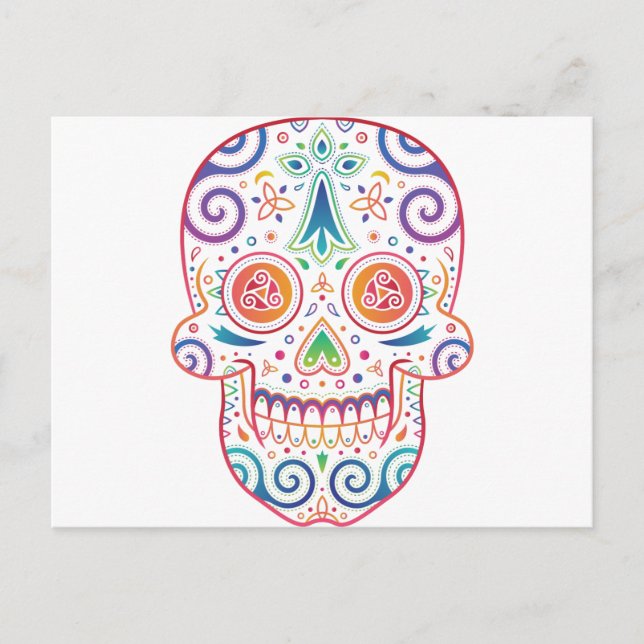 tê te_mort_celtique vykort (Framsida)