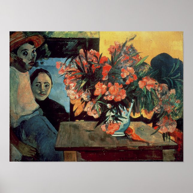 Te Tiare Farani , 1891 Poster (Framsidan)