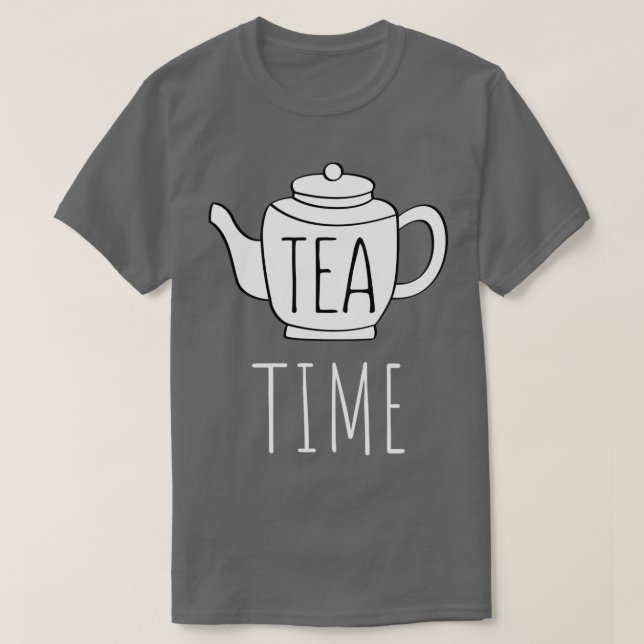Te Time-nuny text Pun Illustration T Shirt (Design framsida)