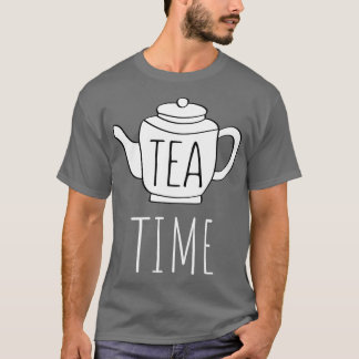 Te Time-nuny text Pun Illustration T Shirt