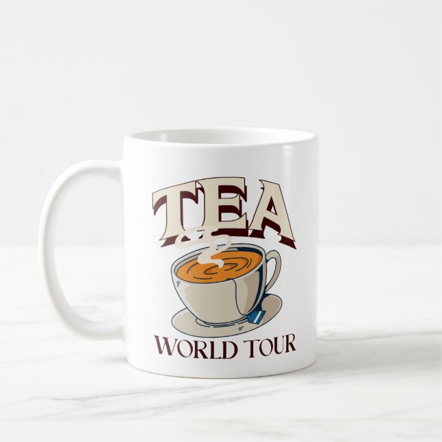 Te-världsturné Kaffemugg (Vänster)
