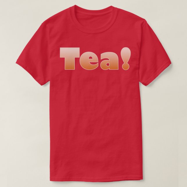 Tea 43 t shirt (Design framsida)