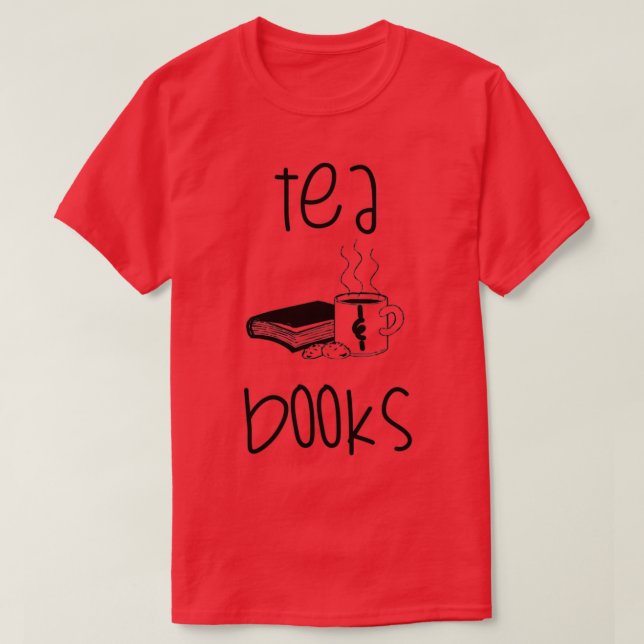 Tea amp Bokar 1 T Shirt (Design framsida)