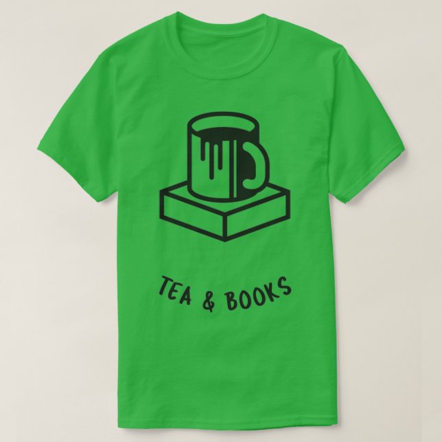 Tea amp Bokar T Shirt (Design framsida)