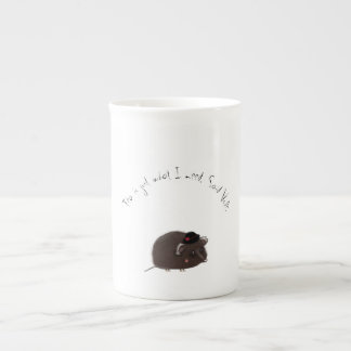 "Tea är precis vad jag behöver", sa Vole. Benporslin Mugg