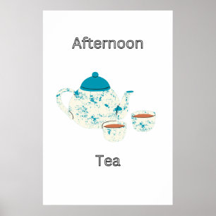 Tea Art Poster