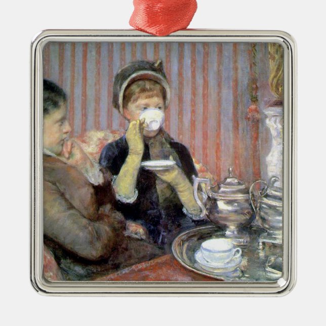 Tea av Mary Cassatt Ornament (Framsidan)