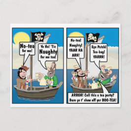 TEA BAG JOKE. VYKORT