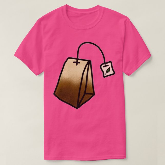 Tea-bag T Shirt (Design framsida)