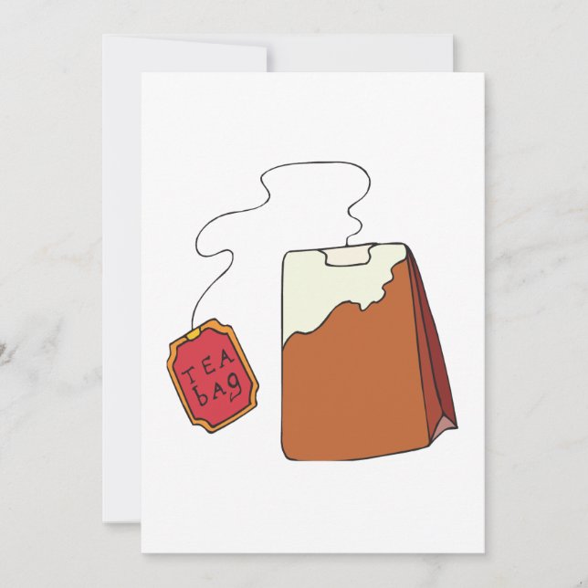 Tea Bagdad Inbjudningar (Framsida)