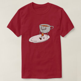 Tea Bagger Kopp och Plate Kitchen Humor Söndag T Tee