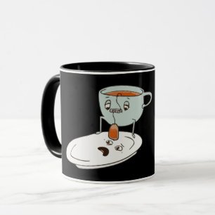 Tea Bagger Kopp och Plattköket Humor