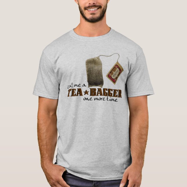 Tea-Bagger T-tröja Tee Shirt (Framsida)