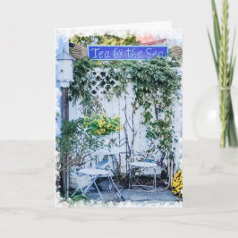 Tea by the Sea - Notecard Kort