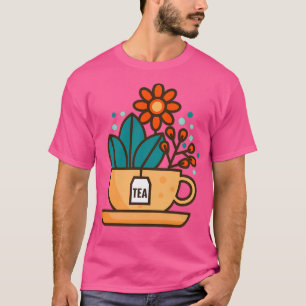 Tea cap t shirt