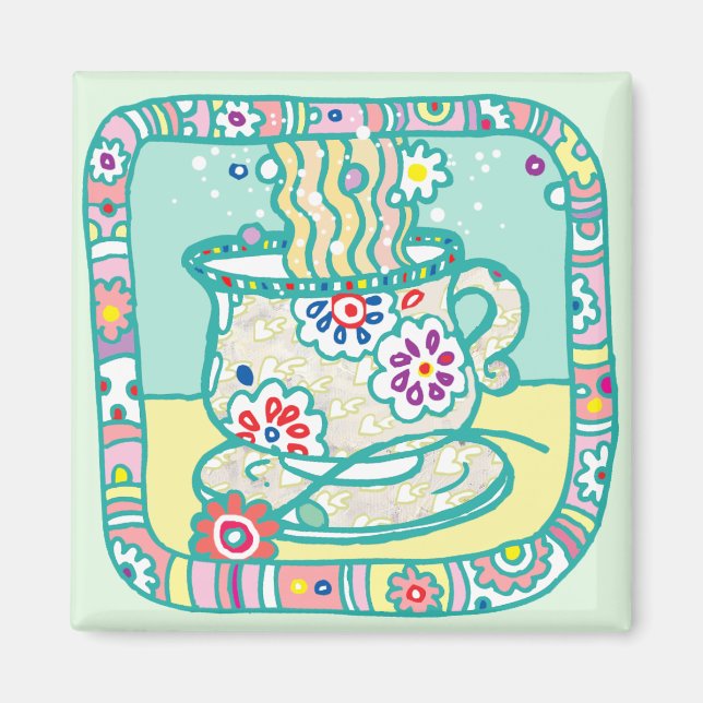 Tea Daze Magnet (Framsidan)