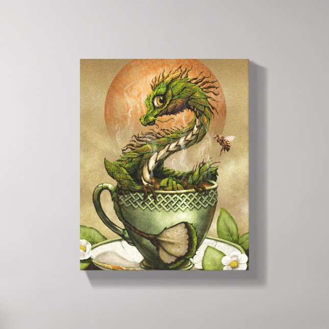 Tea Dragon 8x10-Kanvastryck Canvastryck (Framsida)