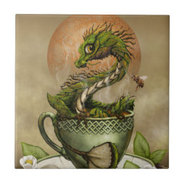 Tea Dragon Tile Kakelplatta