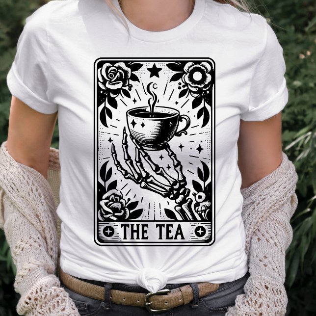 Tea Drinker Tarot T Shirt (Skapare uppladdad)