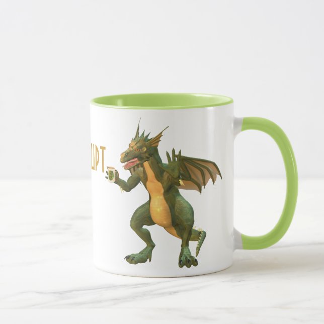 Tea- eller kaffedrake mugg (Höger)