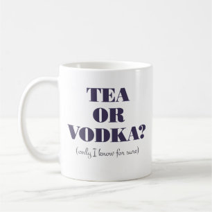 Tea eller Vodka?Mugg Kaffemugg