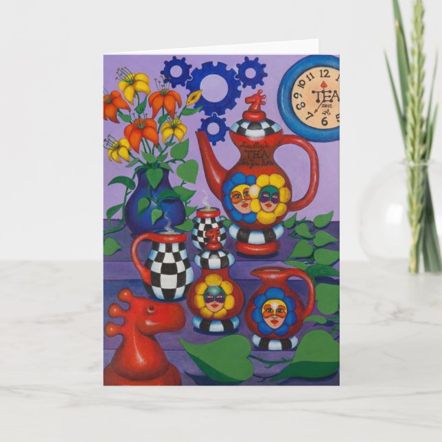 Tea för dig & mig kort (Framsida)
