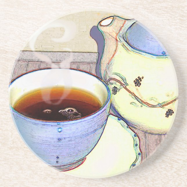 Tea för en underlägg (Framsidan)