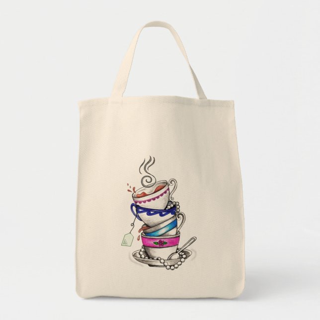 Tea for Four Design Tygkasse (Framsidan)