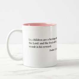 Tea för Materni-tea moderskapScripture & kaffemugg